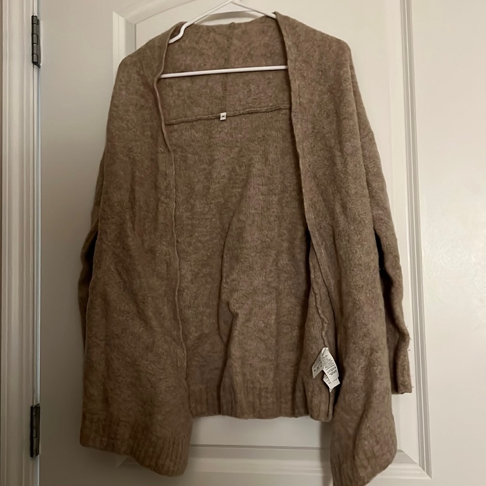 Women MUJI Wool Cardigan Size Medium
